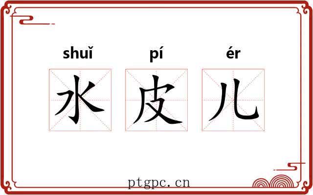 水皮儿 水皮儿