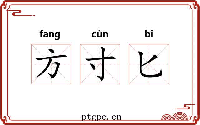 方寸匕 方寸匕