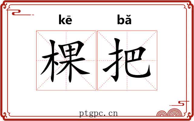 棵把