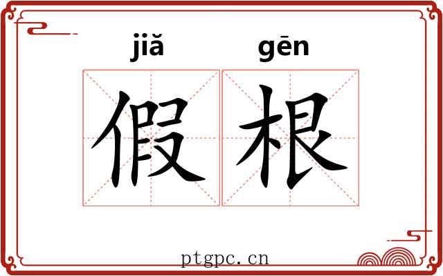假根