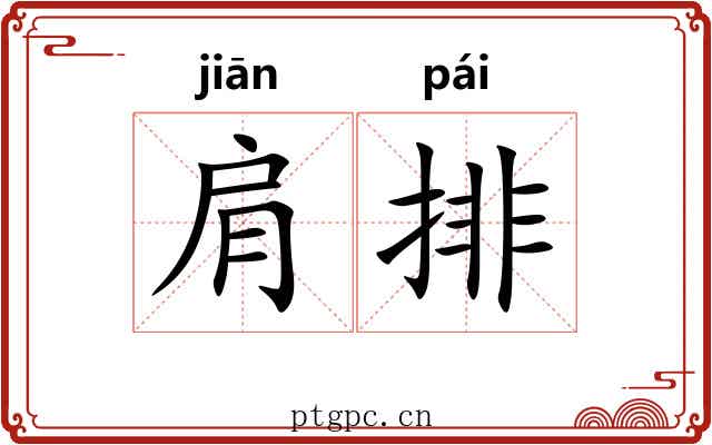 肩排