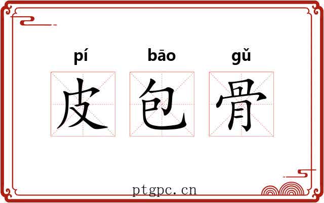 皮包骨 皮包骨