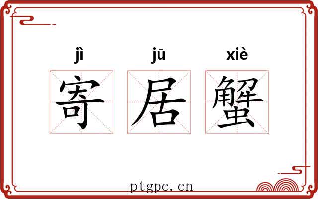 寄居蟹