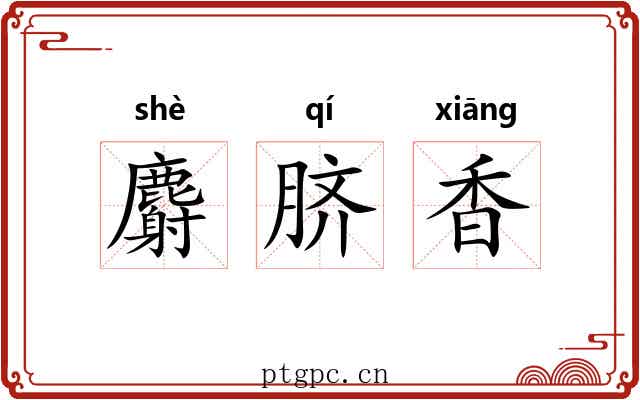 麝脐香