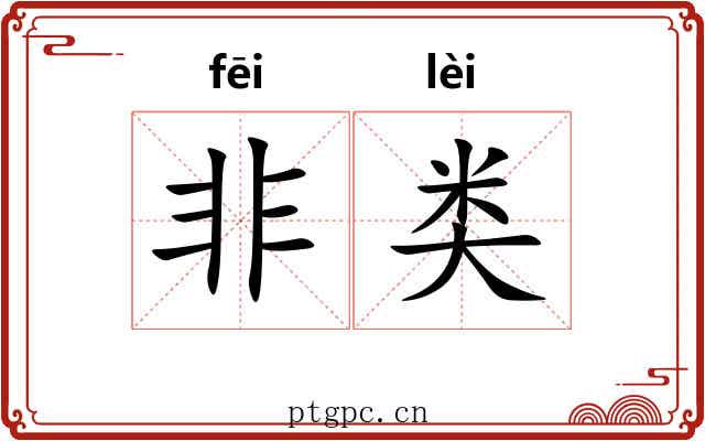 非类 非类