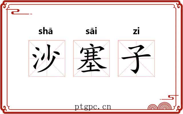 沙塞子