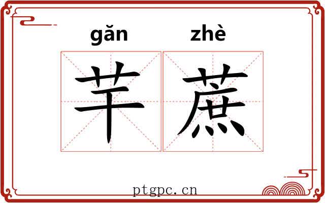 芉蔗
