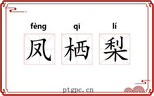 凤栖梨 凤栖梨
