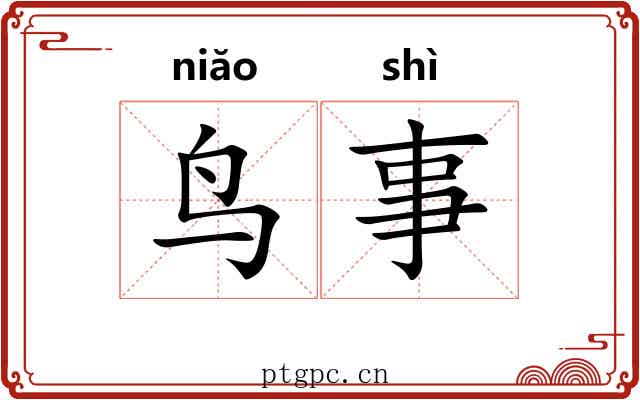 鸟事