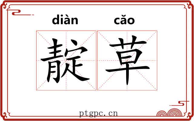 靛草