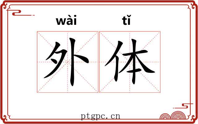 外体 外体