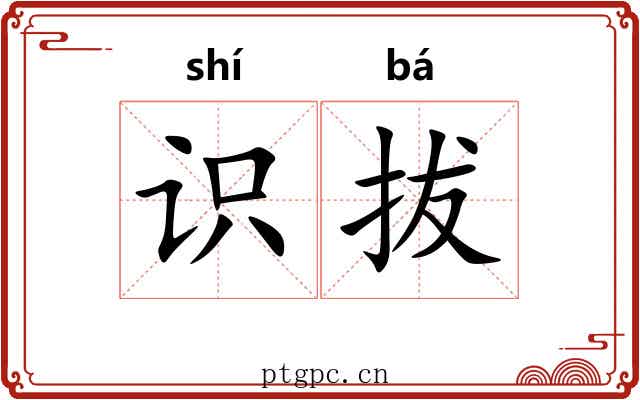 识拔