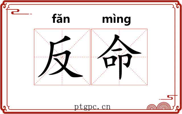反命 反命