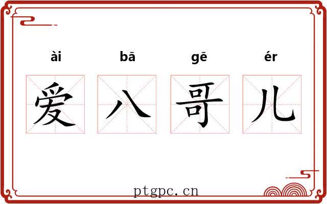 爱八哥儿