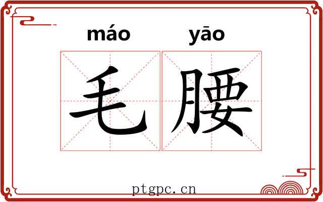 毛腰