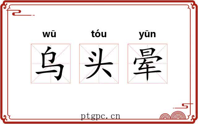 乌头晕