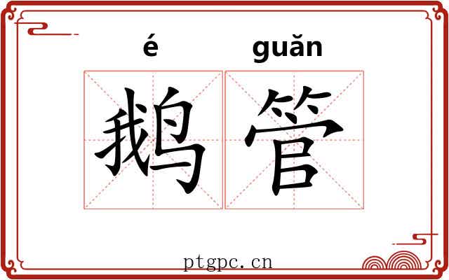 鹅管 鹅管