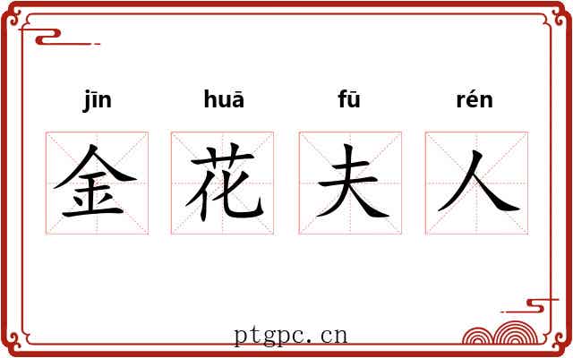 金花夫人
