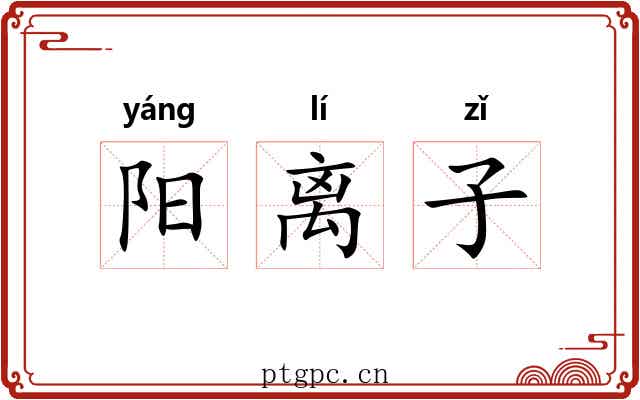 阳离子
