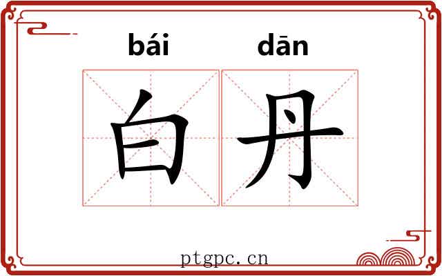 白丹 白丹