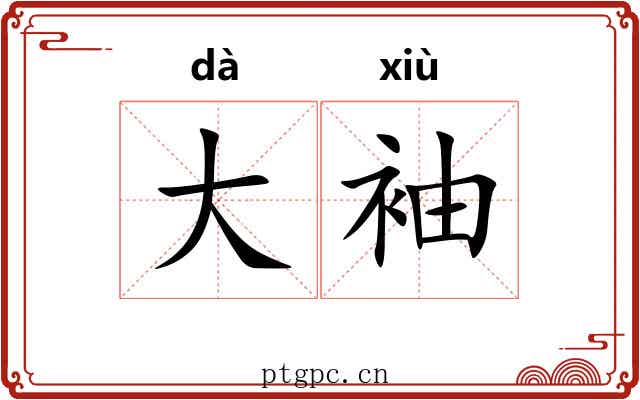 大袖 大袖