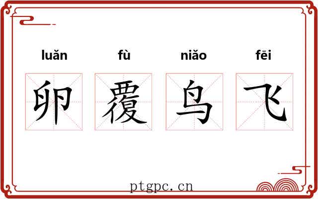 卵覆鸟飞 卵覆鸟飞
