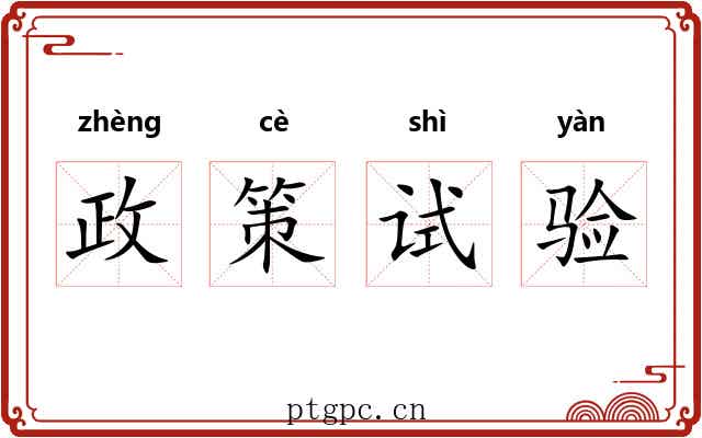 政策试验
