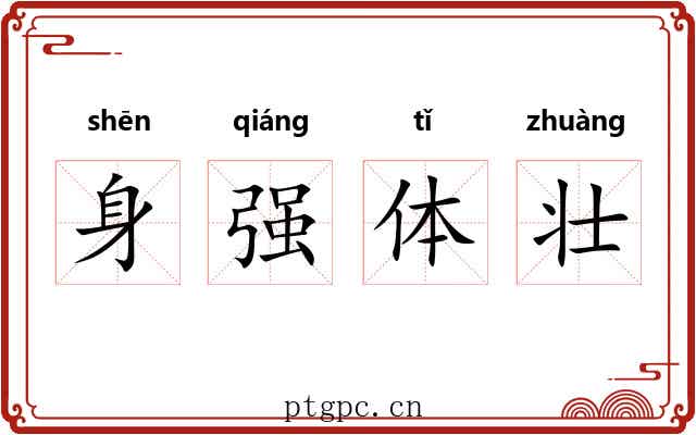 身强体壮
