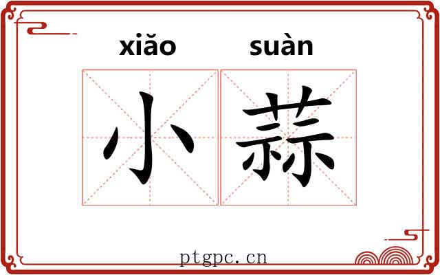 小蒜
