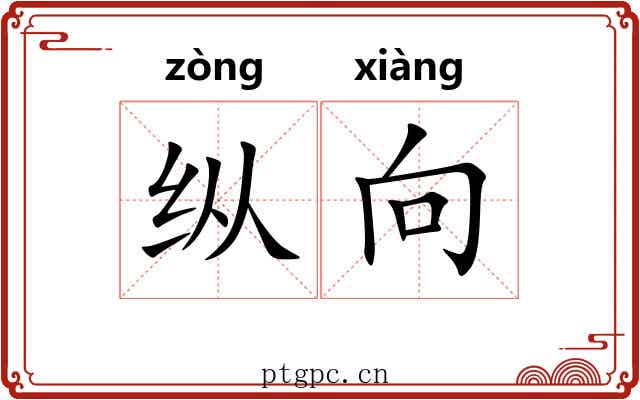 纵向 纵向