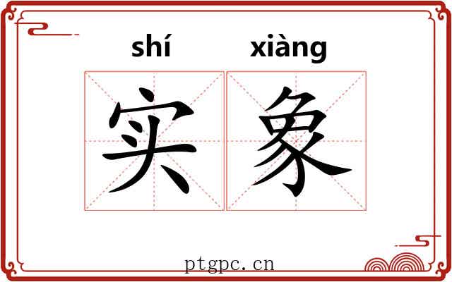 实象