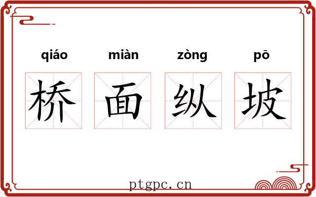 桥面纵坡 桥面纵坡