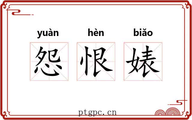 怨恨婊