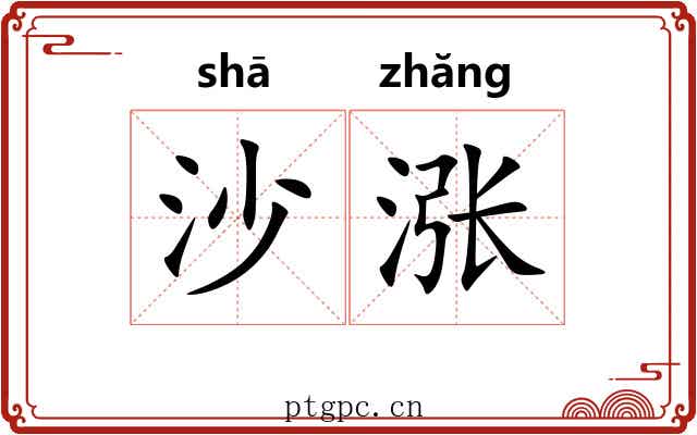 沙涨