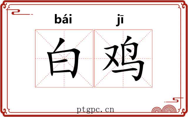 白鸡
