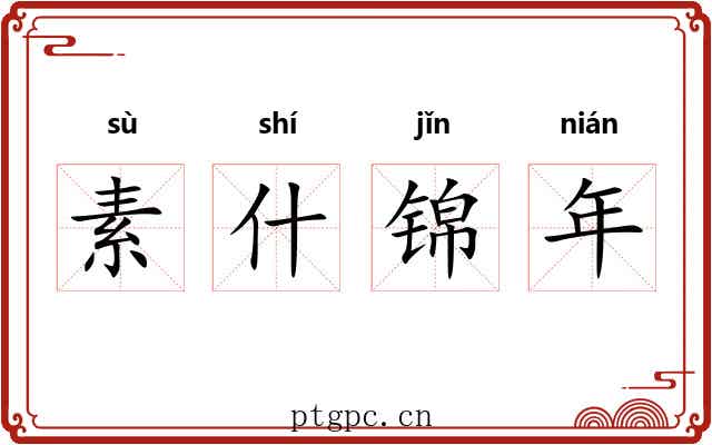 素什锦年