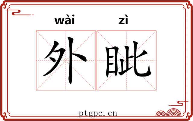外眦 外眦