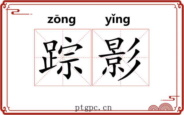 踪影