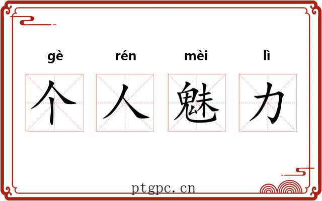 个人魅力 个人魅力