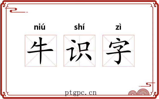 牛识字 牛识字