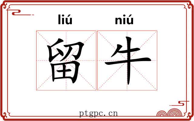留牛 留牛