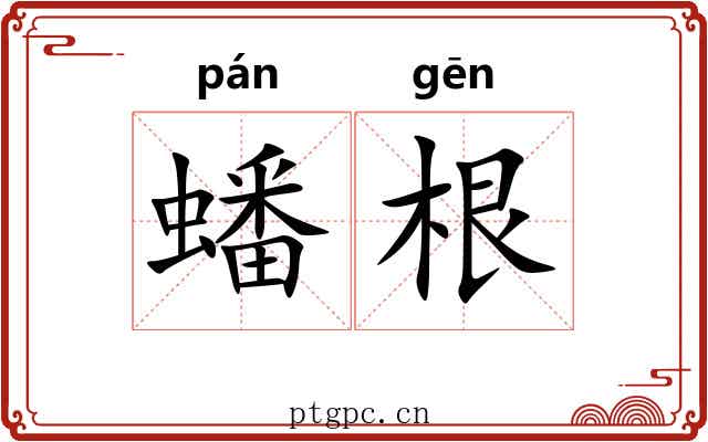 蟠根