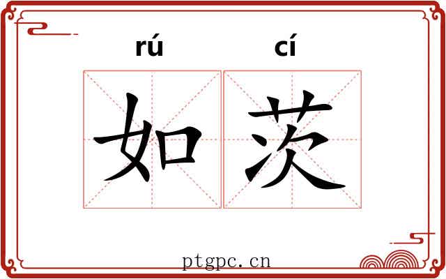 如茨