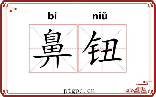 鼻钮