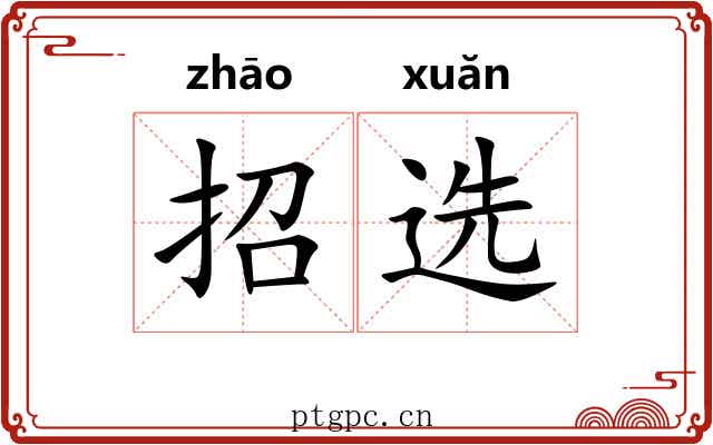 招选