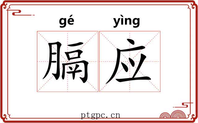 膈应 膈应