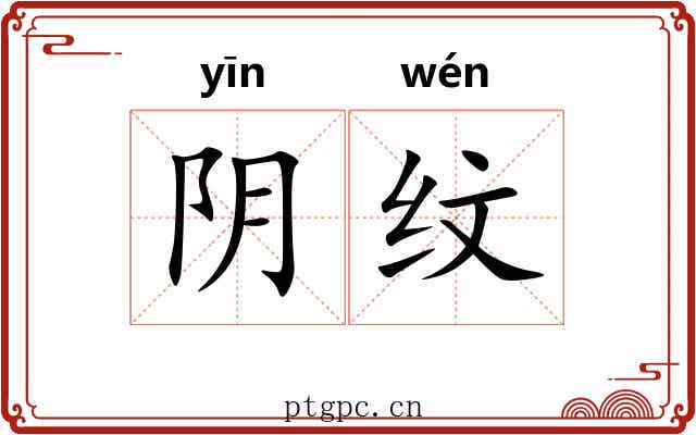 阴纹