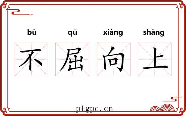 不屈向上