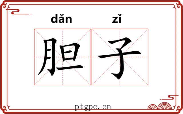 胆子