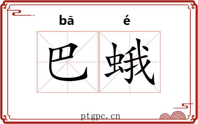 巴蛾 巴蛾